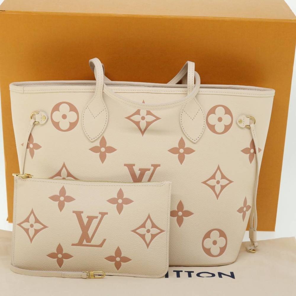 LOUIS VUITTON Empreinte Neverfull MM Bag Reme Rose Trianon M21579 LV Auth 51426A - Picture 12 of 16